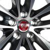 Jaguar Venom #5045 Grey Diamond Turned Wheel Img 4