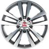 Jaguar Venom #5045 Grey Diamond Turned Wheel Img 1
