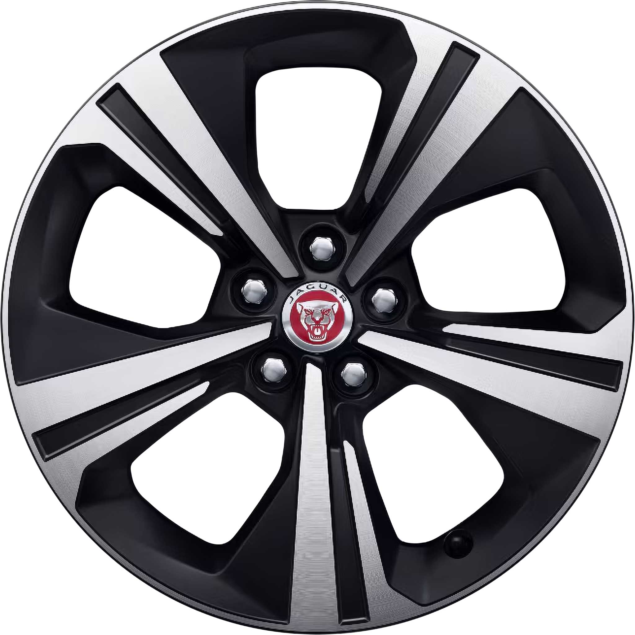 Jaguar #5118 Black Diamond Turned Alloy Wheel Product Image #1