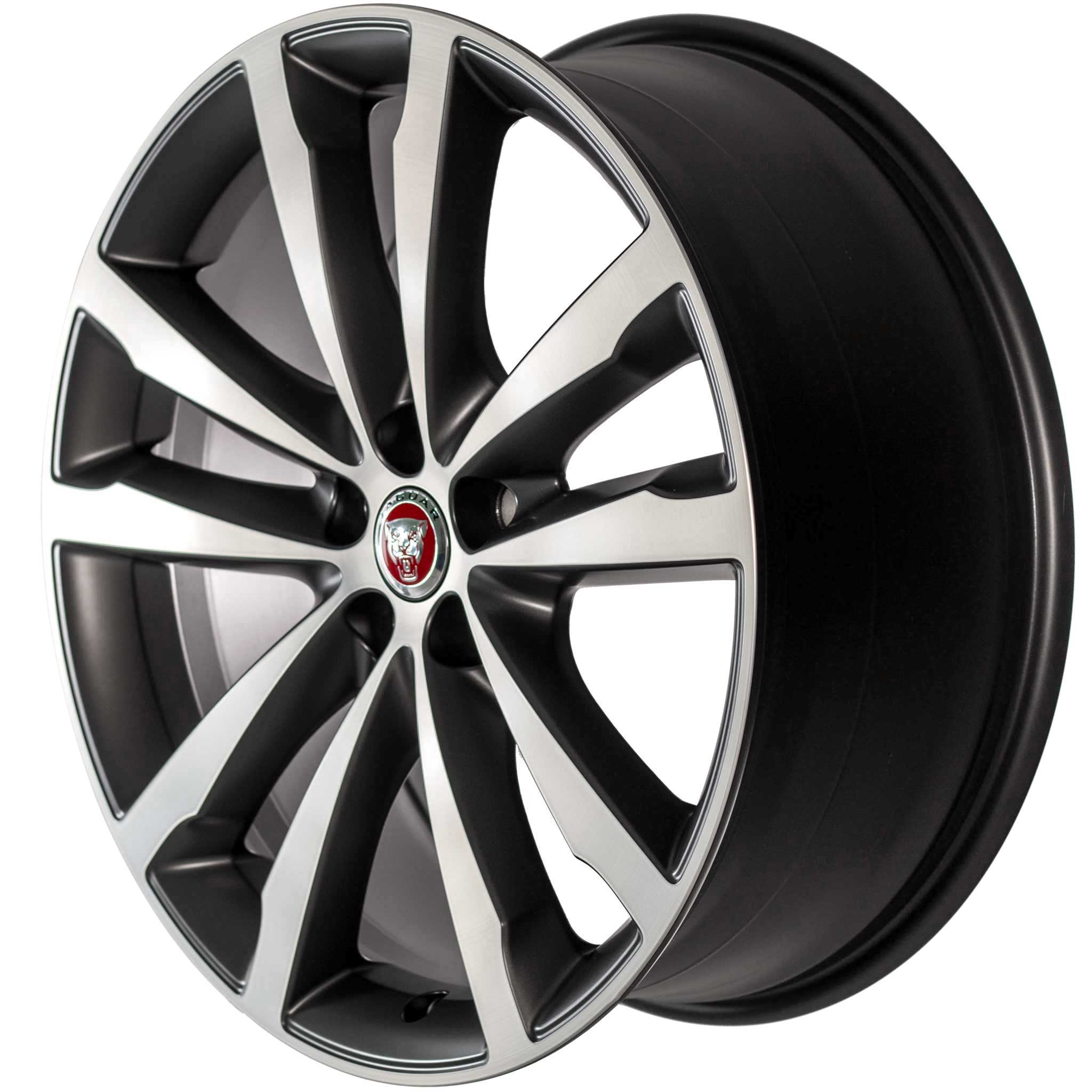 Jaguar Venom #5051 Satin Dark Grey Diamond Turned Alloy Wheel Product Image #2