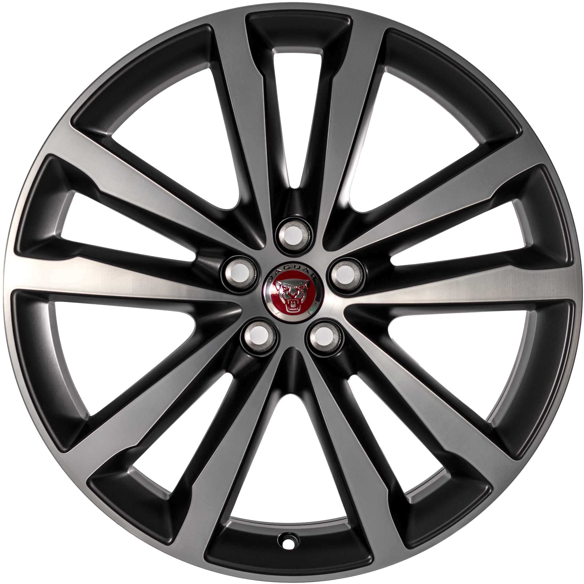 Jaguar Venom #5051 Satin Dark Grey Diamond Turned Alloy Wheel Product Image #1