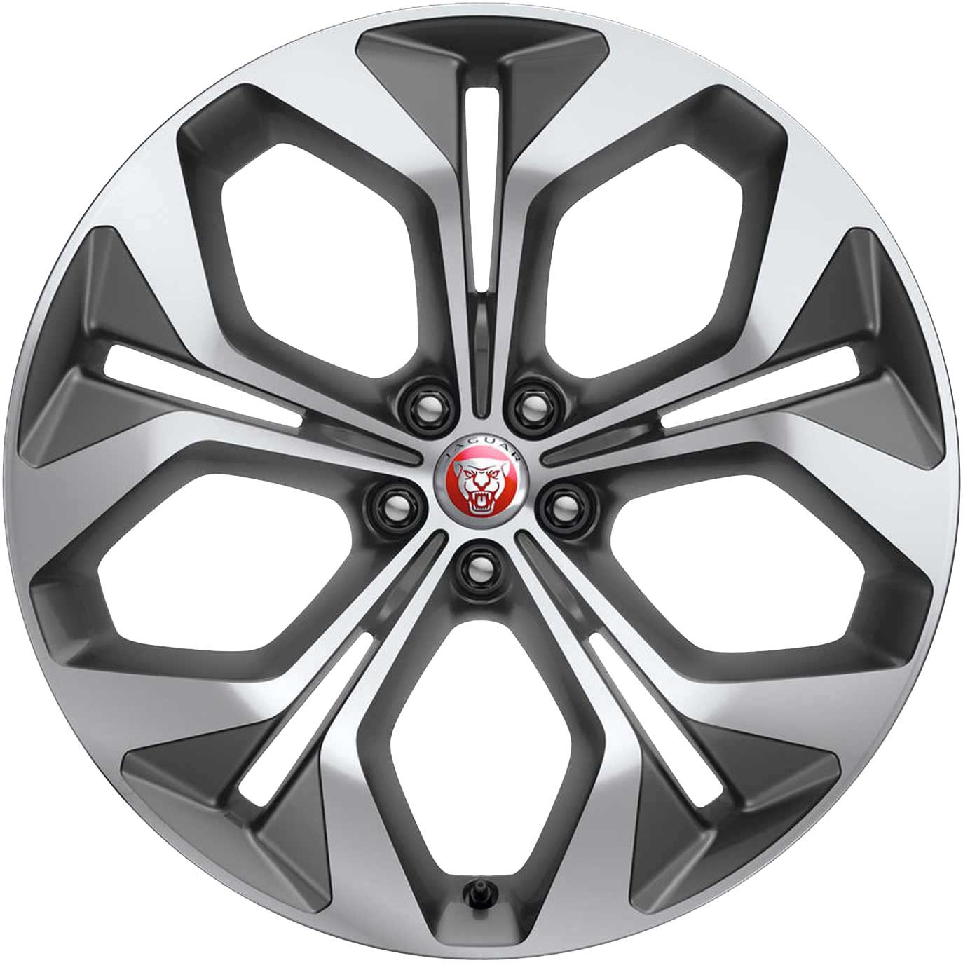 Jaguar Vision #5033 Satin Dark Grey Diamond Turned Alloy Wheel Product Image #1