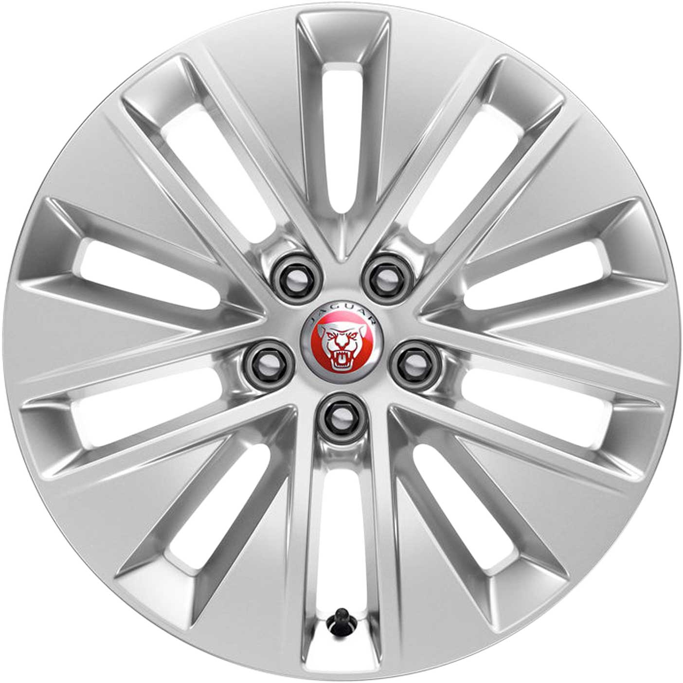 Jaguar Aero #1037 Sparkle Silver Alloy Wheel Product Image #1