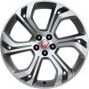 Jaguar Prop #6014 Satin Dark Grey Diamond Turned Wheel Img 1