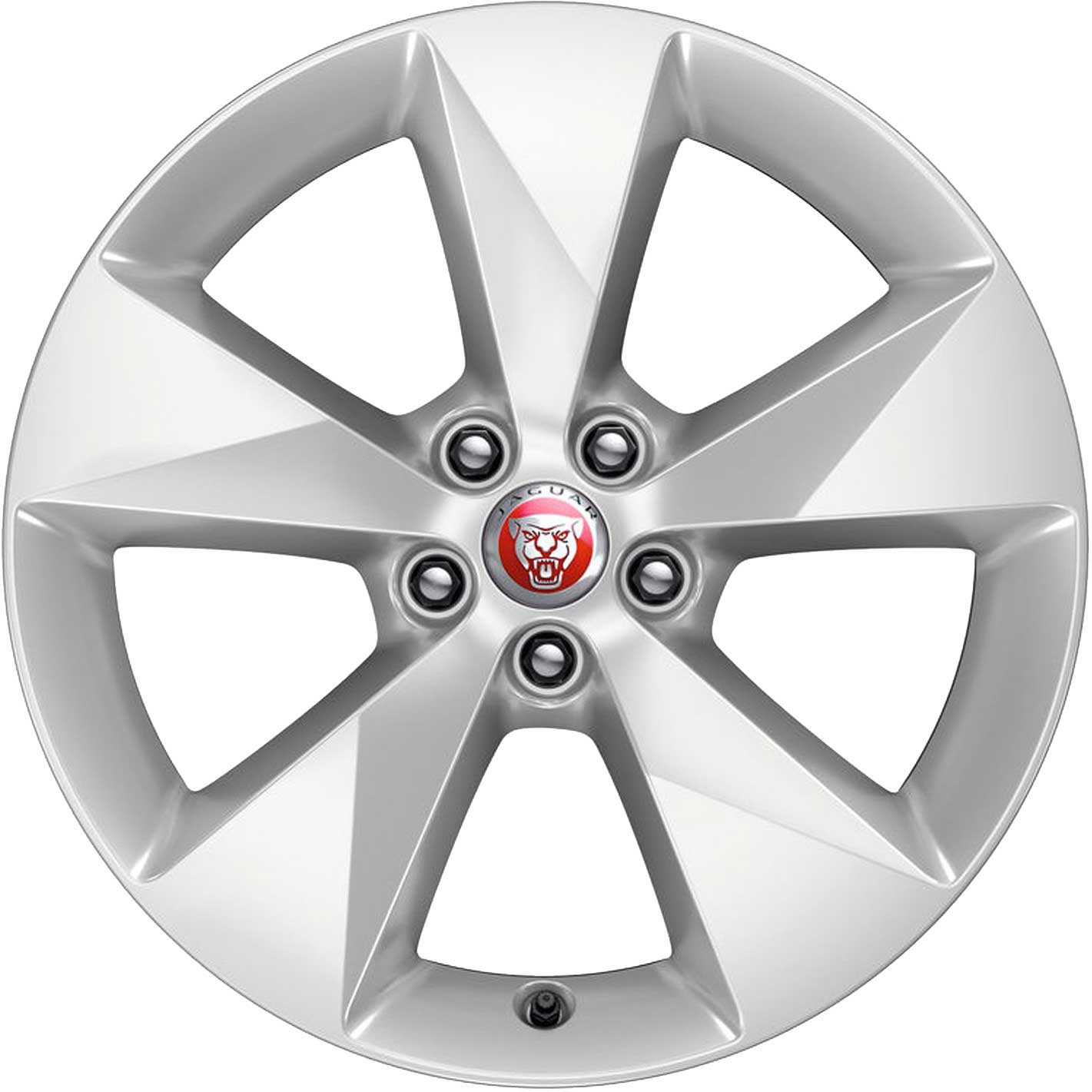Jaguar Blade #5048 Sparkle Silver Alloy Wheel Product Image #1