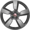 Jaguar Fan #5049 Satin Dark Grey Wheel Img 1