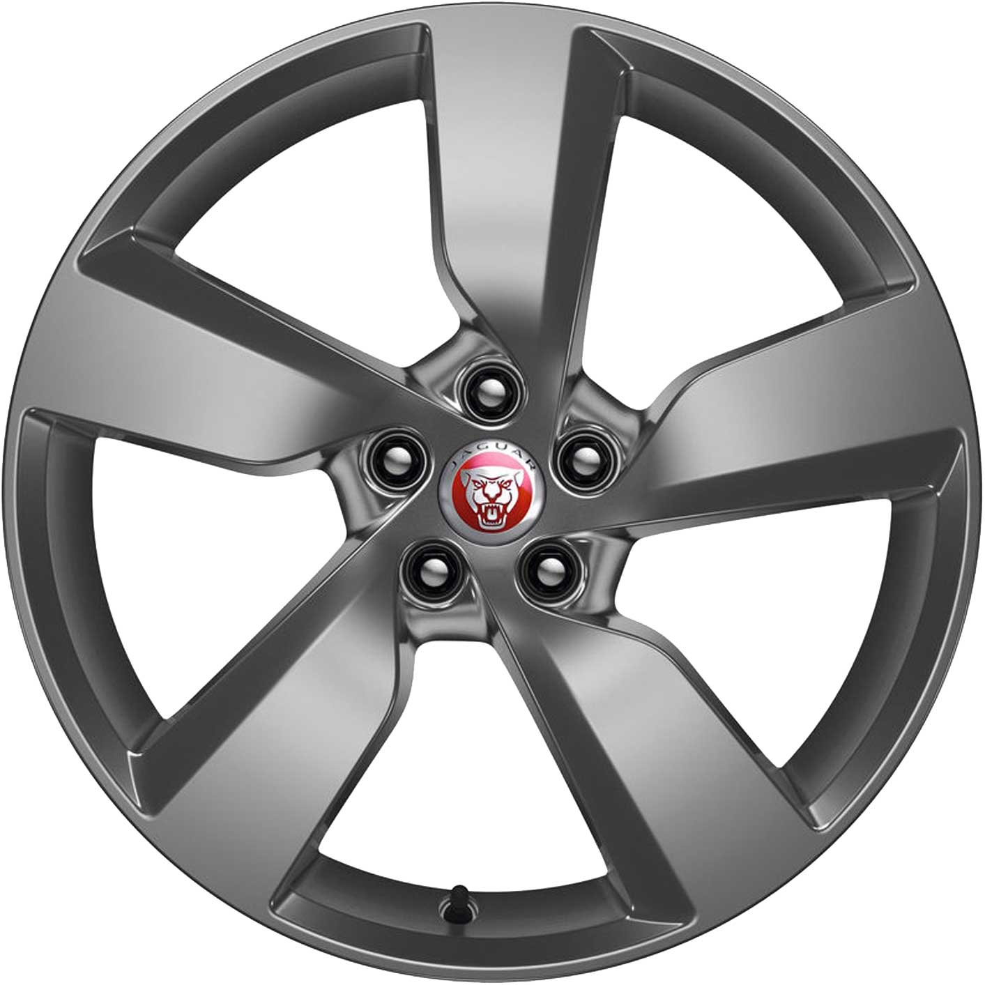 Jaguar Fan #5049 Satin Dark Grey Alloy Wheel Product Image #1
