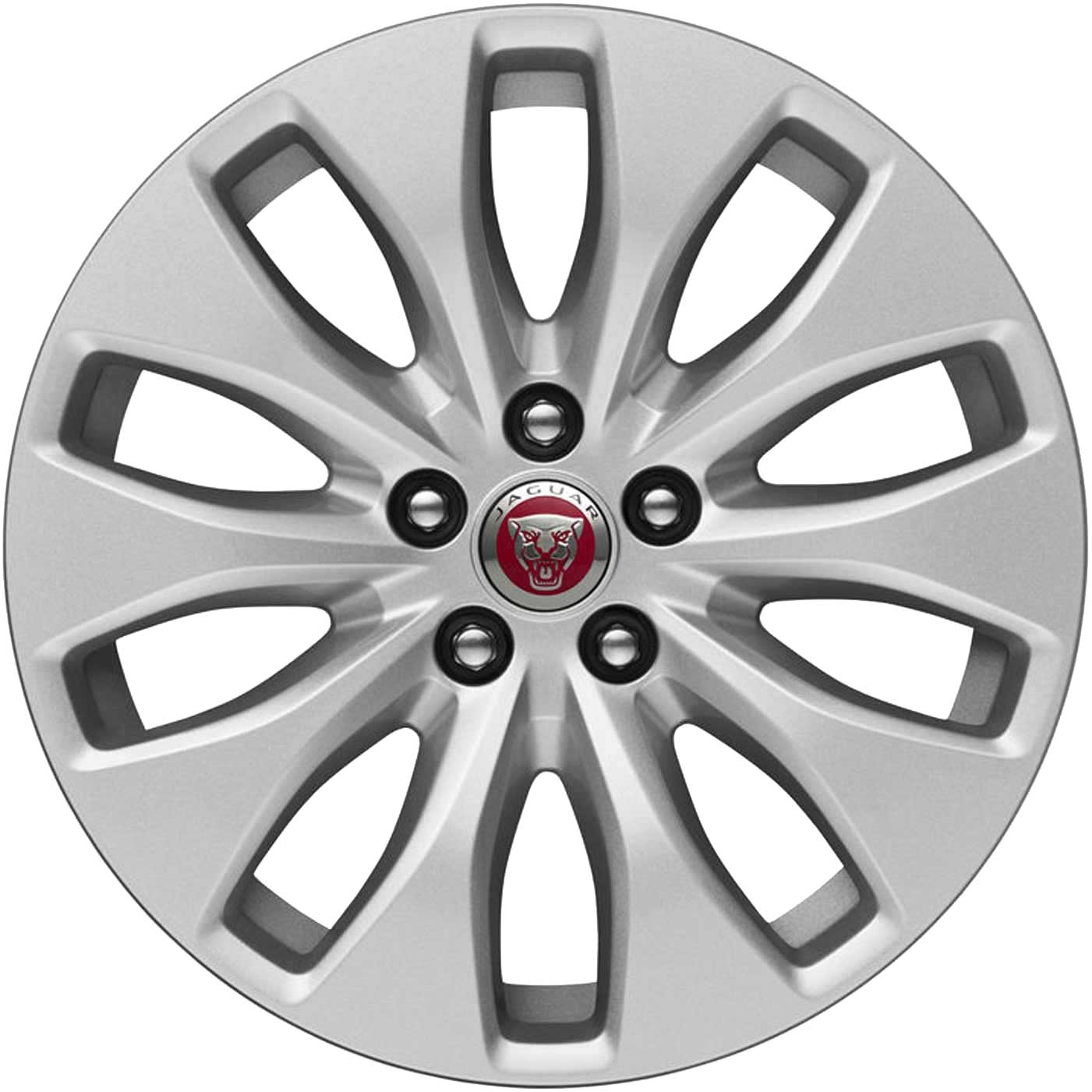 Jaguar Aero #1017 Sparkle Silver Alloy Wheel Product Image #1