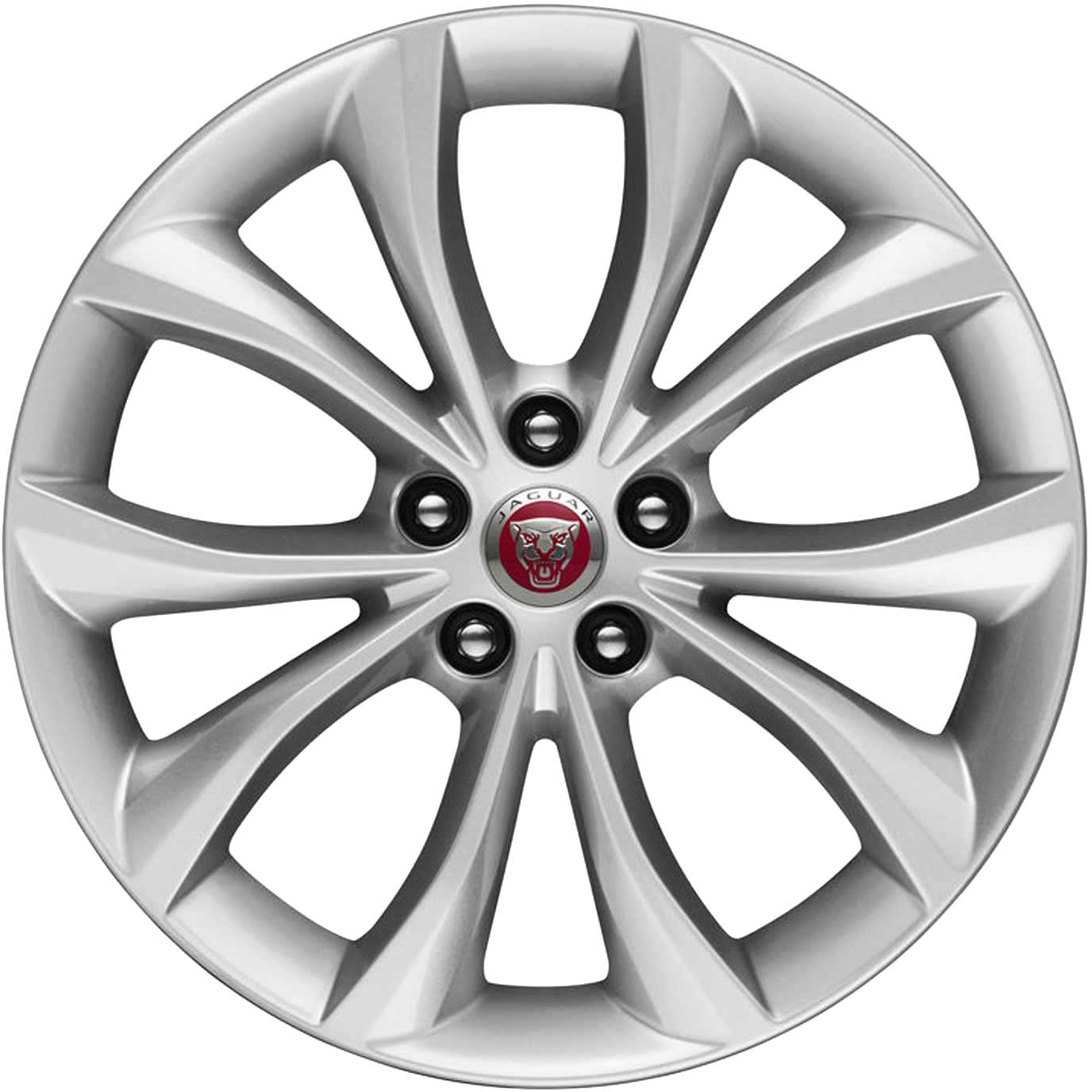 Jaguar Helix #5033 Sparkle Silver Alloy Wheel Product Image #1