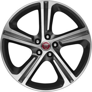 19" Jaguar Blade #5035 Satin Grey Diamond Turned alloy wheel