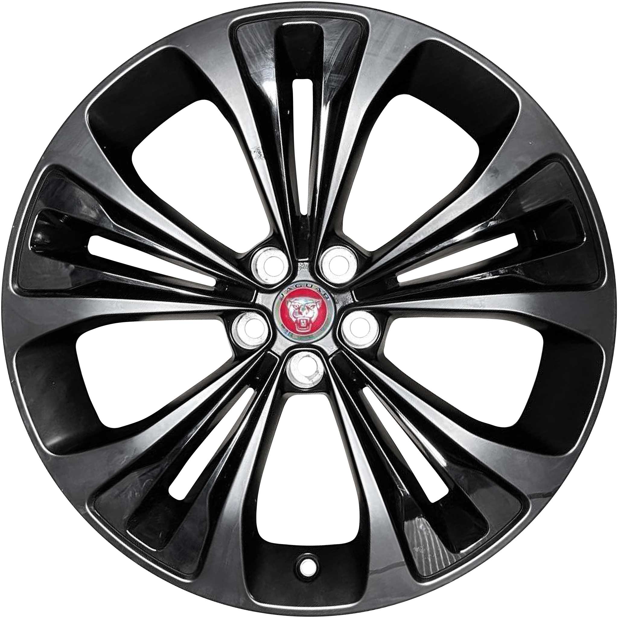Jaguar Delta #5107 Satin Black Alloy Wheel Product Image #1