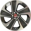 Jaguar #5105 Dark Grey Diamond Turned Wheel Img 1