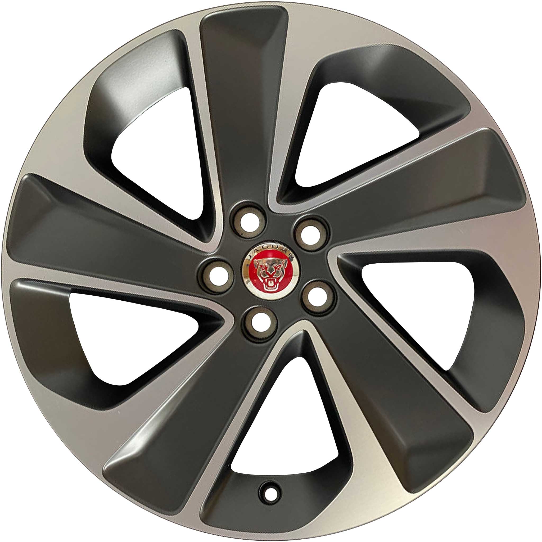 Jaguar #5105 Dark Grey Diamond Turned Alloy Wheel Product Image #1