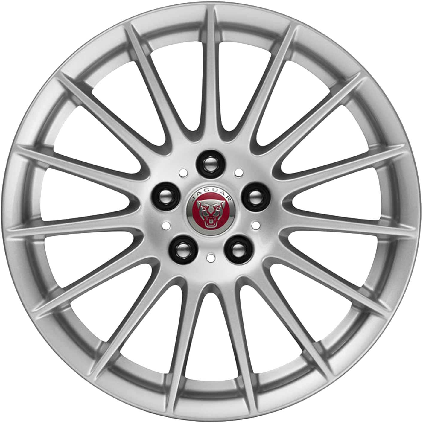 Jaguar Lightweight #1016 Sparkle Silver Alloy Wheel Product Image #1