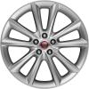 Jaguar Vortex #1018 Sparkle Silver Wheel Img 1