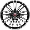 Jaguar Matrix #9004 Gloss Black Diamond Turned Wheel Img 1