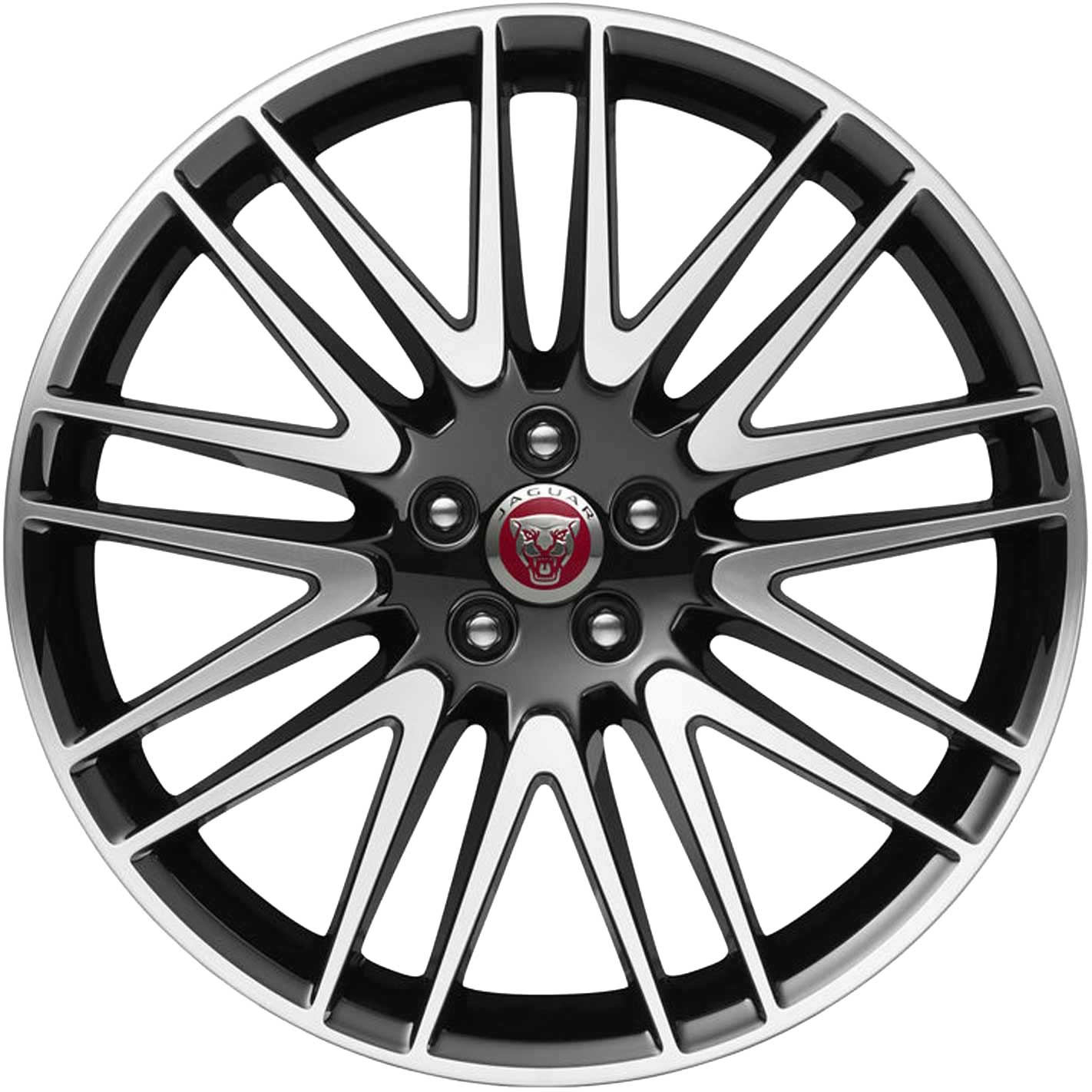 Jaguar Matrix #9004 Gloss Black Diamond Turned Alloy Wheel Product Image #1