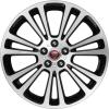 Jaguar Axis #7013 Gloss Black Diamond Turned Wheel Img 1