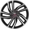 Jaguar Labyrinth #5036 Satin Grey Diamond Turned Wheel Img 1