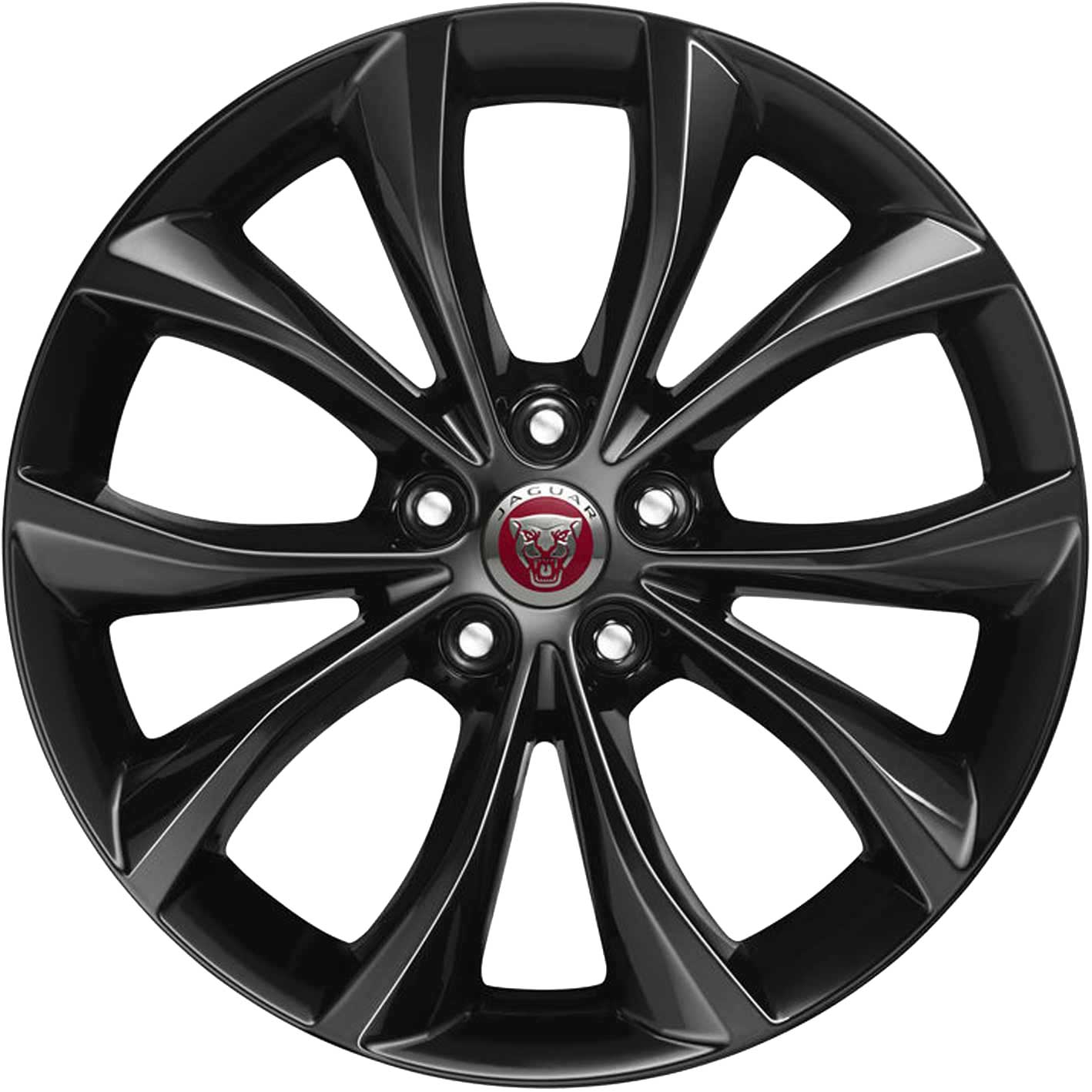 Jaguar Helix #5033 Gloss Black Alloy Wheel Product Image #1