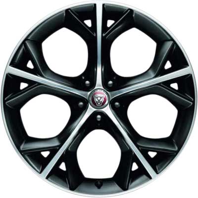 Jaguar Storm #5040 Gloss Black Diamond Turned Alloy Wheel Product Image #1