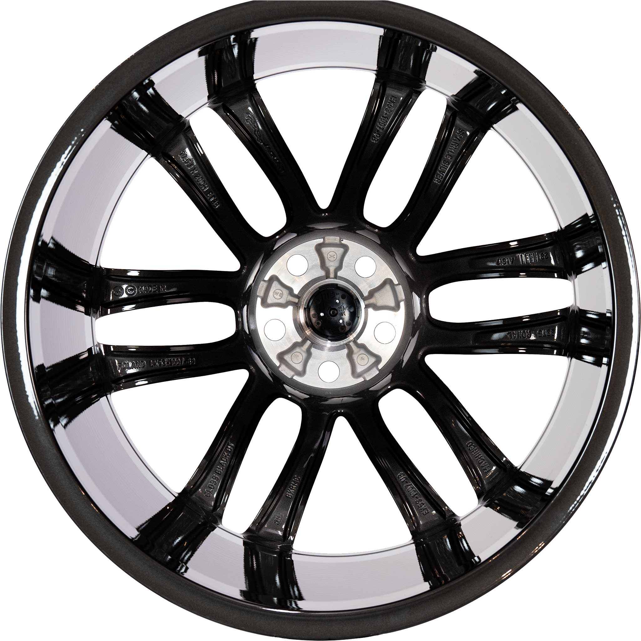 Jaguar Gyrodyne #6003 Technical Grey Diamond Turned Alloy Wheel Product Image #3