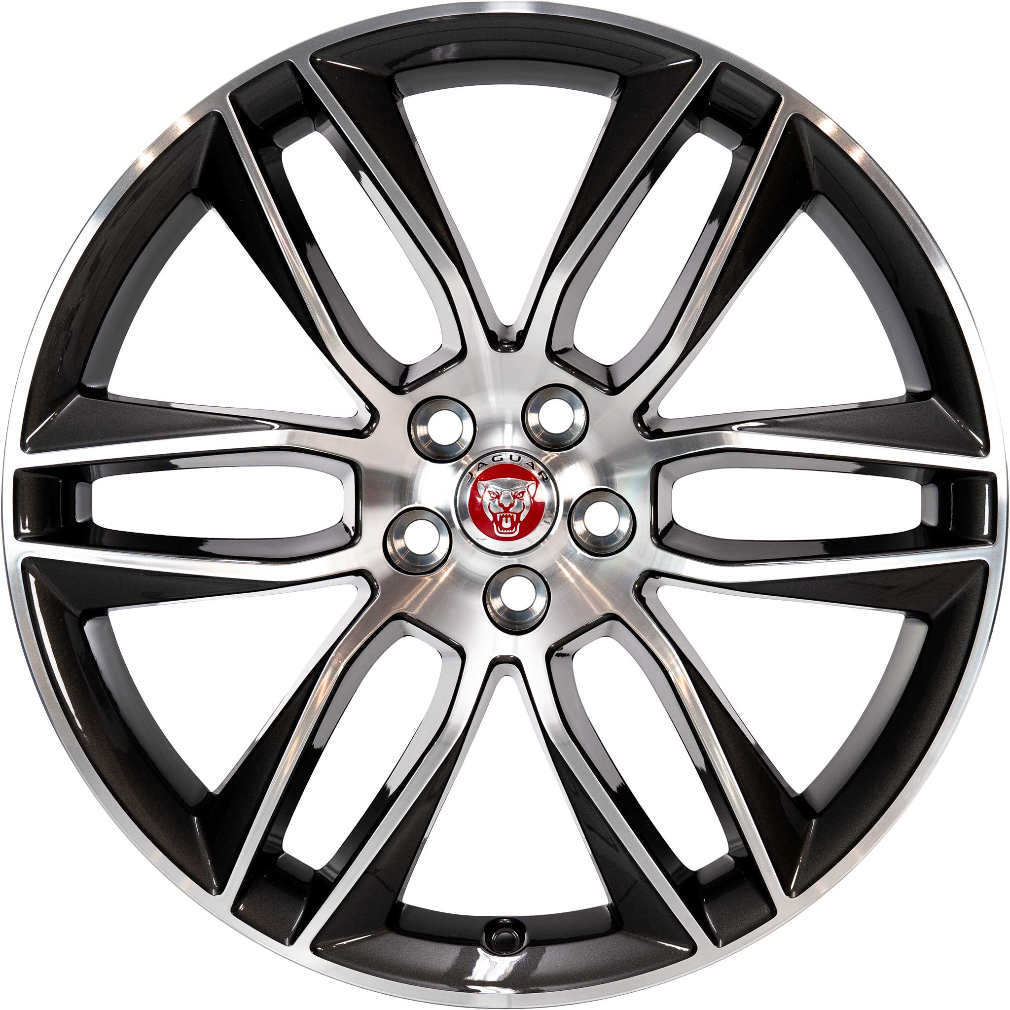 Jaguar Gyrodyne #6003 Technical Grey Diamond Turned Alloy Wheel Product Image #1