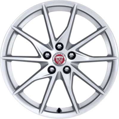 Jaguar Lightweight #1036 Sparkle Silver Alloy Wheel Product Image #1