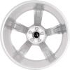 Jaguar Heidi #5060 Sparkle Silver Wheel Img 3