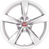 Jaguar Heidi #5060 Sparkle Silver Wheel Img 1