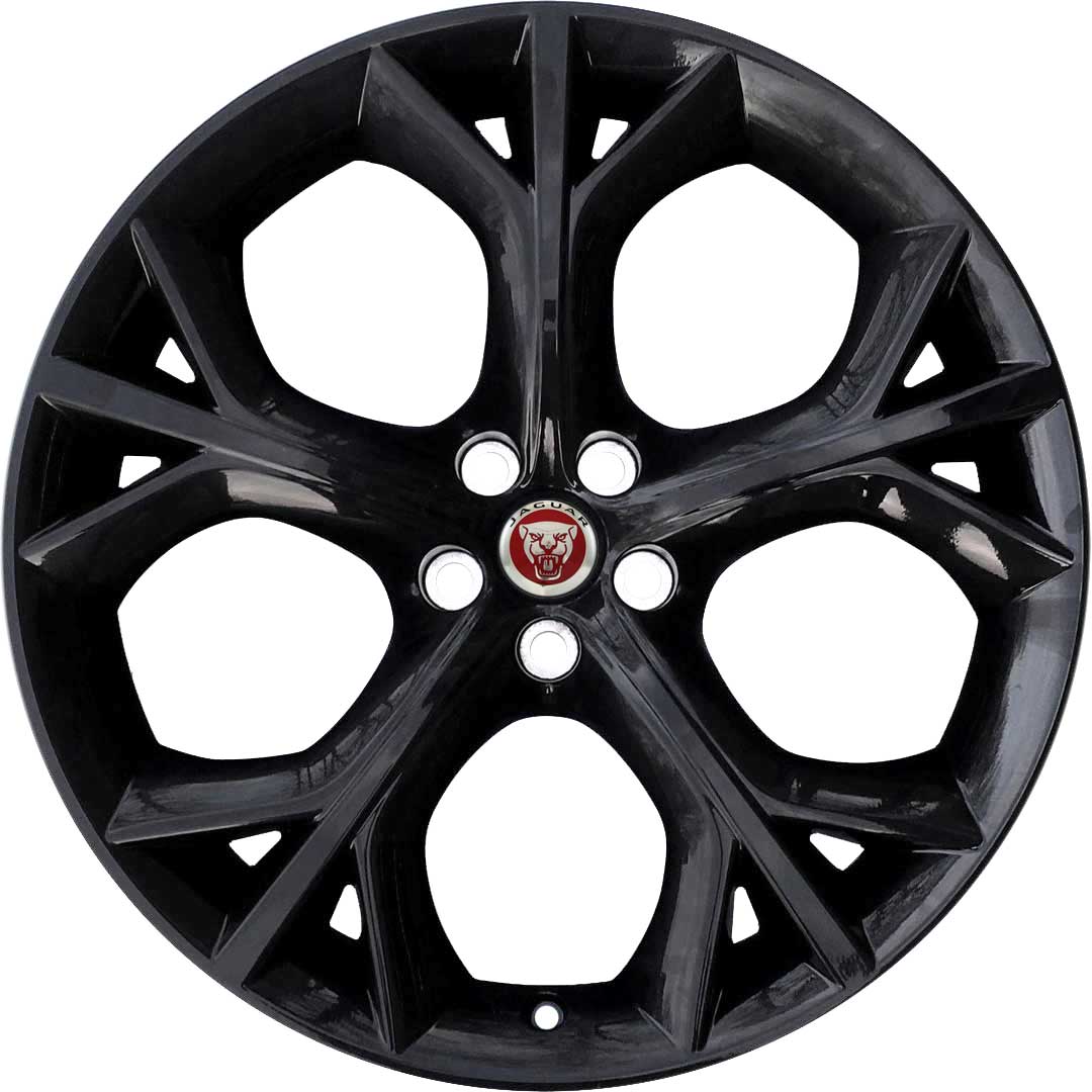 Jaguar Storm #5040 Santorini Metallic Black Alloy Wheel Product Image #1