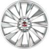 Jaguar Turbine #1025 Sparkle Silver Wheel Img 1