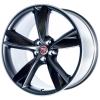 Jaguar Forged Blade #5042 Satin Dark Grey DT Edge - Carbon Fibre Finisher Wheel Img 2