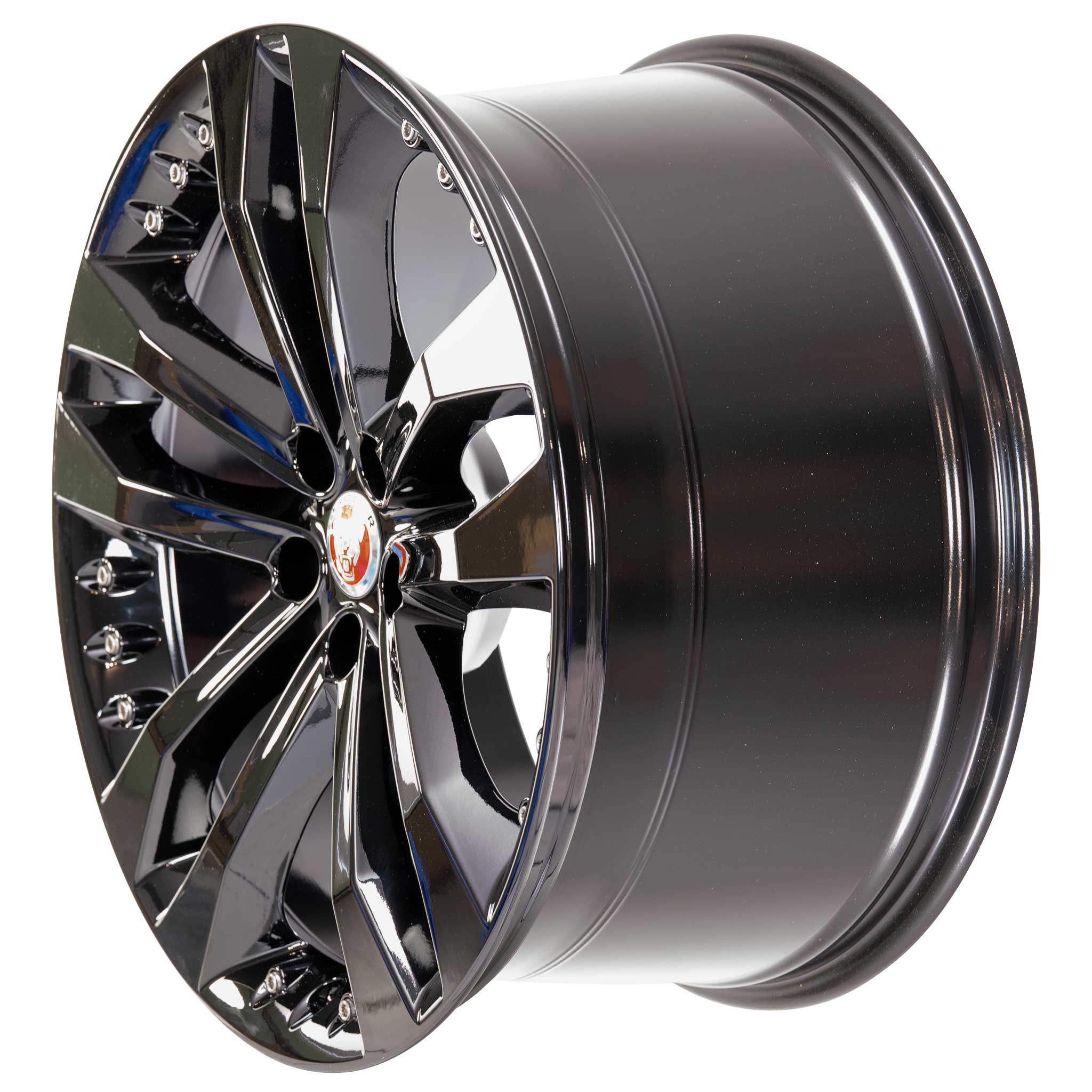 Jaguar Tornado #5039 Gloss Black Alloy Wheel Product Image #2