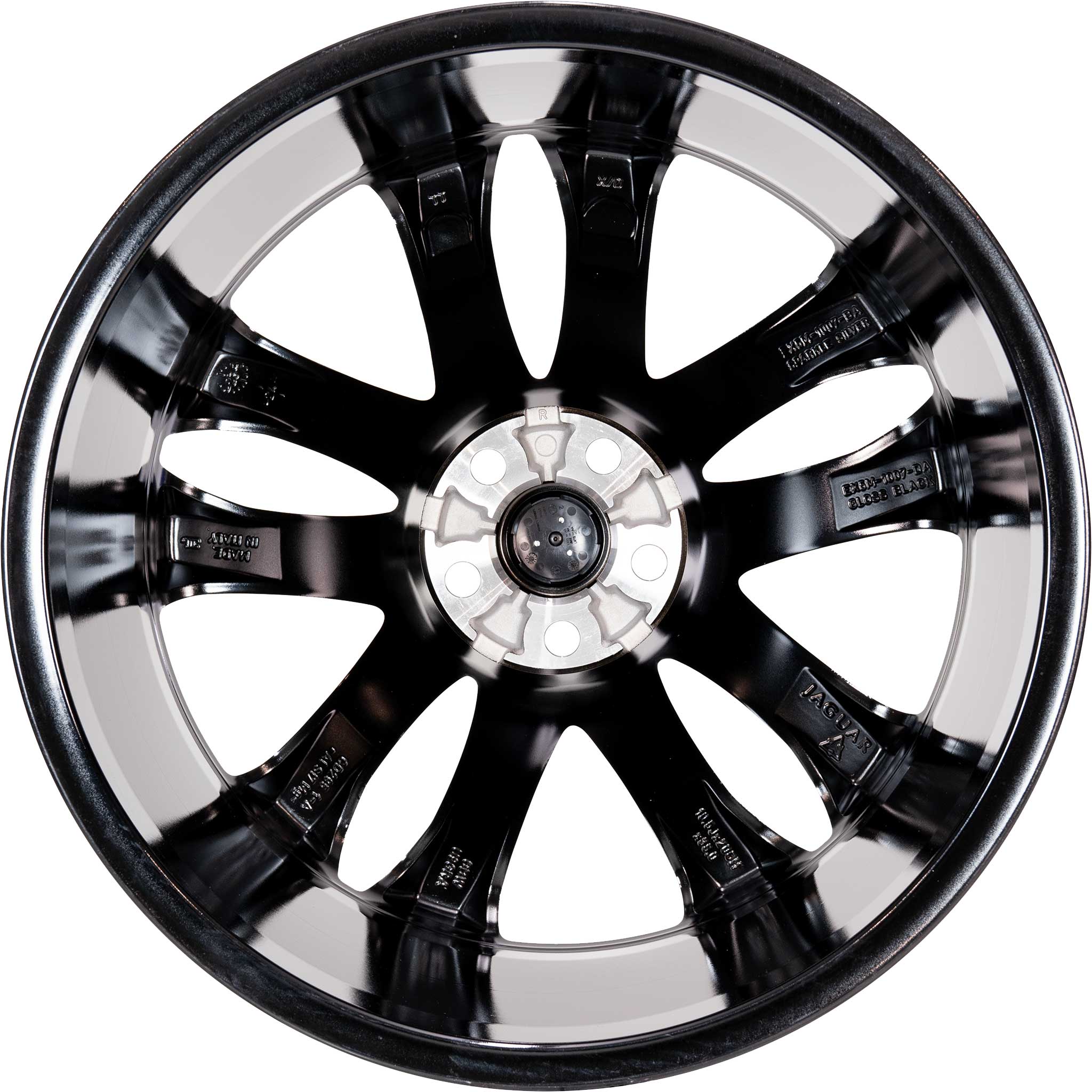 Jaguar Tornado #5039 Gloss Black Alloy Wheel Product Image #3