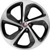 Jaguar Forged Aero #5062 Black Polished Carbon Fibre Wheel Img 1