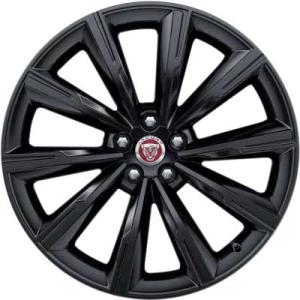Jaguar 10 Spoke #1066 Gloss Black Alloy Wheel for Jaguar F-Type X152 - Sizes 20in