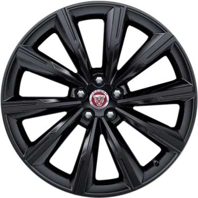 Jaguar 10 Spoke #1066 Gloss Black Alloy Wheel Product Image #1