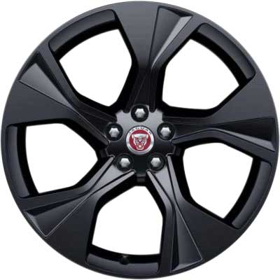 Jaguar 5 spoke #5102 Gloss Black Alloy Wheel Product Image #1