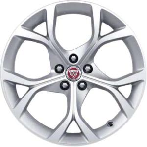 Jaguar Brundle #5051 Sparkle Silver Alloy Wheel for Jaguar F-Type X152 - Sizes 19in