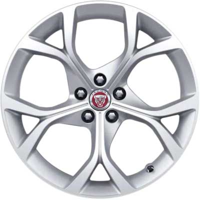 Jaguar Brundle #5051 Sparkle Silver Alloy Wheel Product Image #1