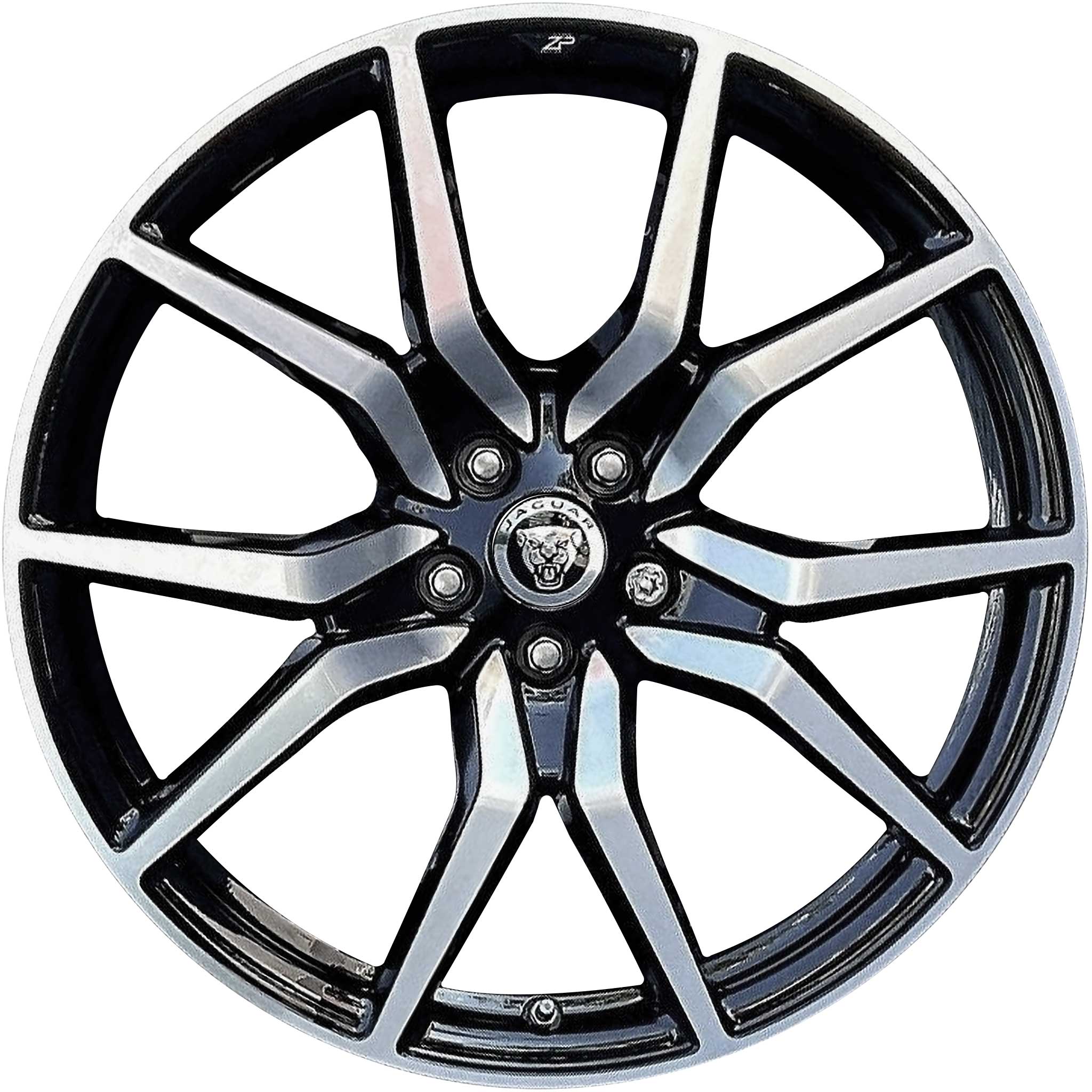 Jaguar Maelstrom #1041 Satin Black Diamond Turned ZP Edition Alloy Wheel Product Image #1