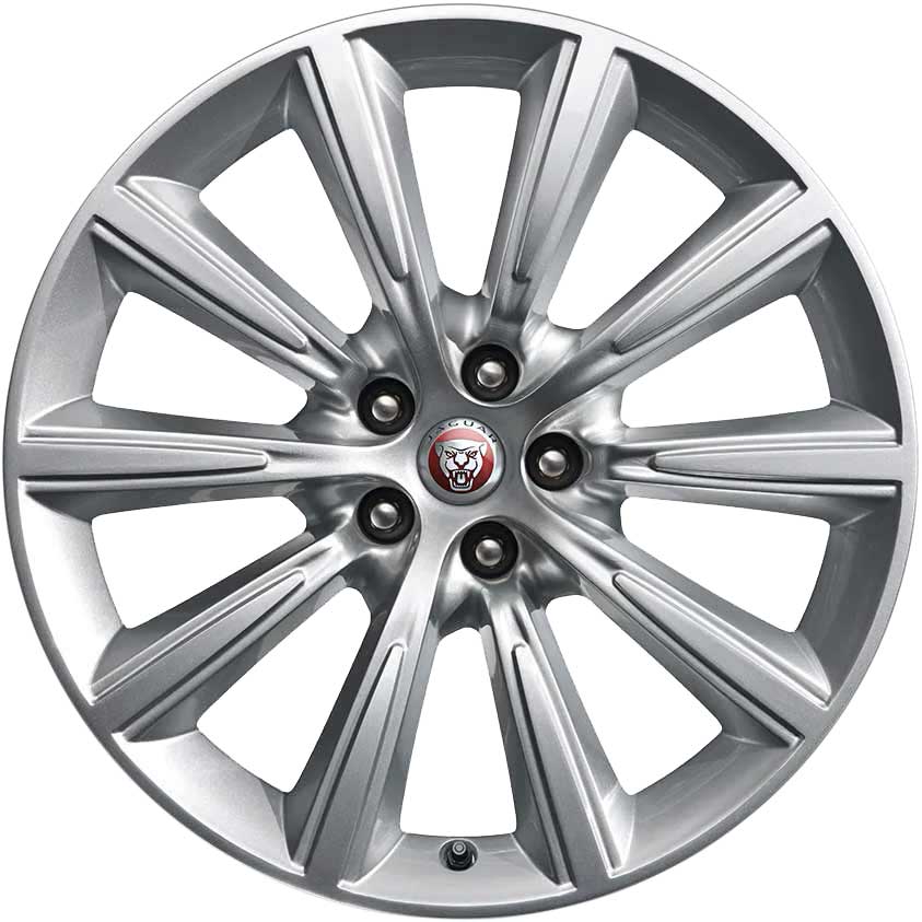 Jaguar Orbit #1026 Sparkle Silver Alloy Wheel Product Image #1