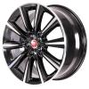 Jaguar Orbit #1026 Gloss Black Diamond Turned Wheel Img 2