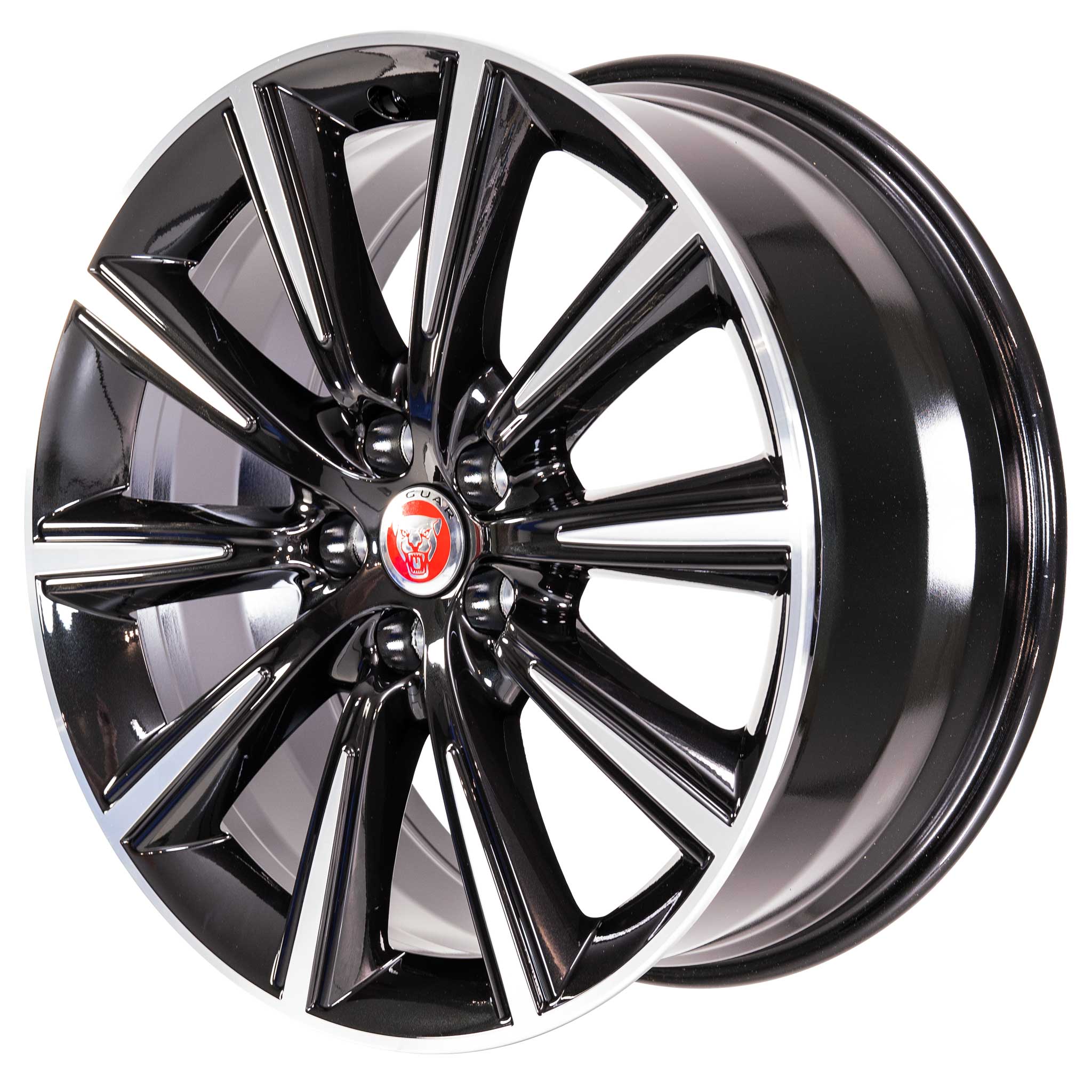 Jaguar Orbit #1026 Gloss Black Diamond Turned Alloy Wheel Product Image #2