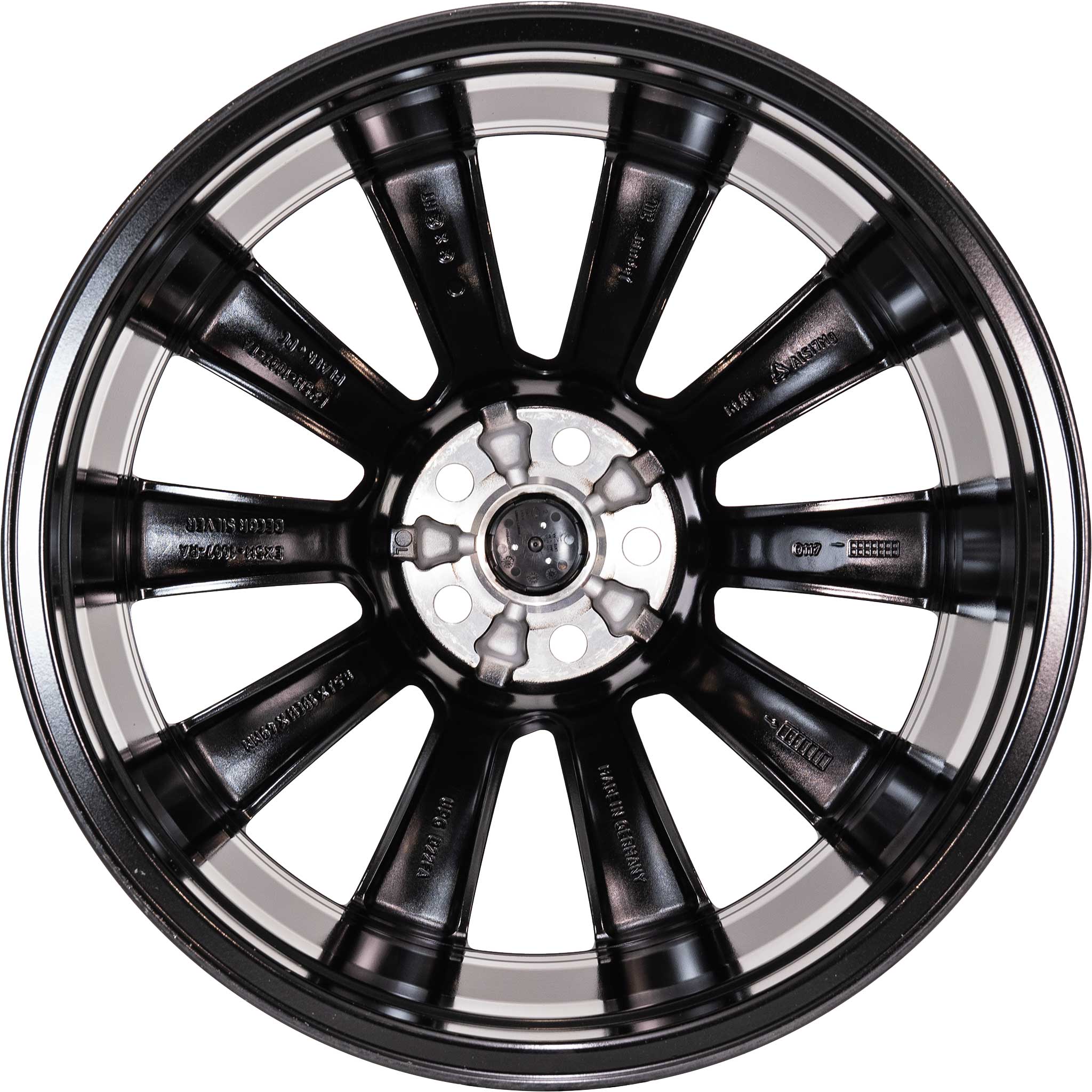 Jaguar Orbit #1026 Gloss Black Diamond Turned Alloy Wheel Product Image #3