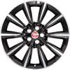 Jaguar Orbit #1026 Gloss Black Diamond Turned Wheel Img 1