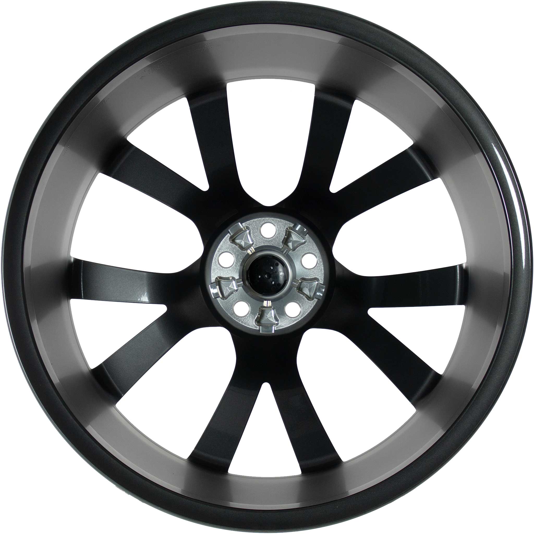 Jaguar Biganun #5081 Satin Technical Grey Diamond Turned Alloy Wheel Product Image #3