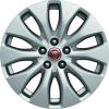 Jaguar Aerodynamic #1021 Sparkle Silver Wheel Img 1
