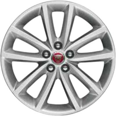 Jaguar Vortex #1018 Sparkle Silver Alloy Wheel Product Image #1